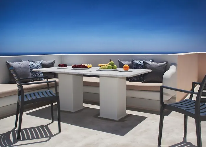 Santa Rinoula Sea Sunset Views Adults Only Apartmán Megalochori (Santorini)