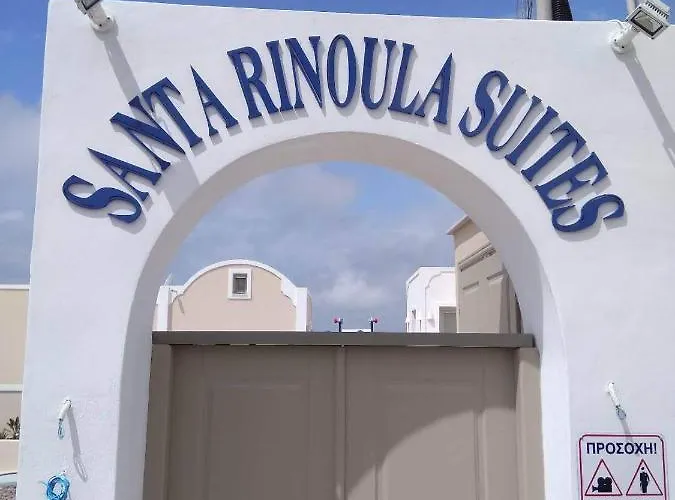 Santa Rinoula Sea Sunset Views Adults Only Megalochori (Santorini)