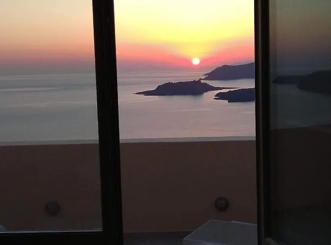 Santa Rinoula Sea Sunset Views Adults Only Megalochori (Santorini)