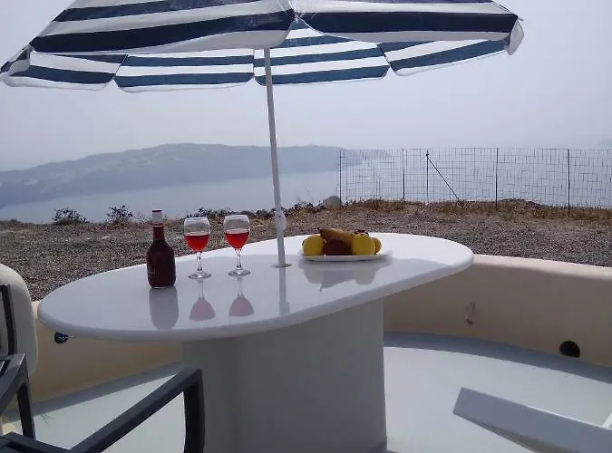 Santa Rinoula Sea Sunset Views Adults Only * Megalochori (Santorini)