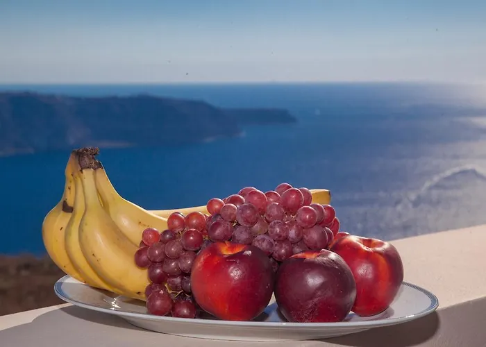 Santa Rinoula Sea Sunset Views Adults Only Apartment Megalochori (Santorini)